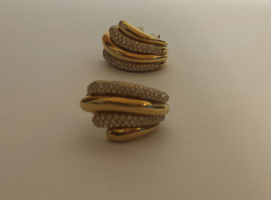 ARETES 18KT ORO AMARILLO