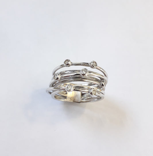 ANILLO ORO BLANCO