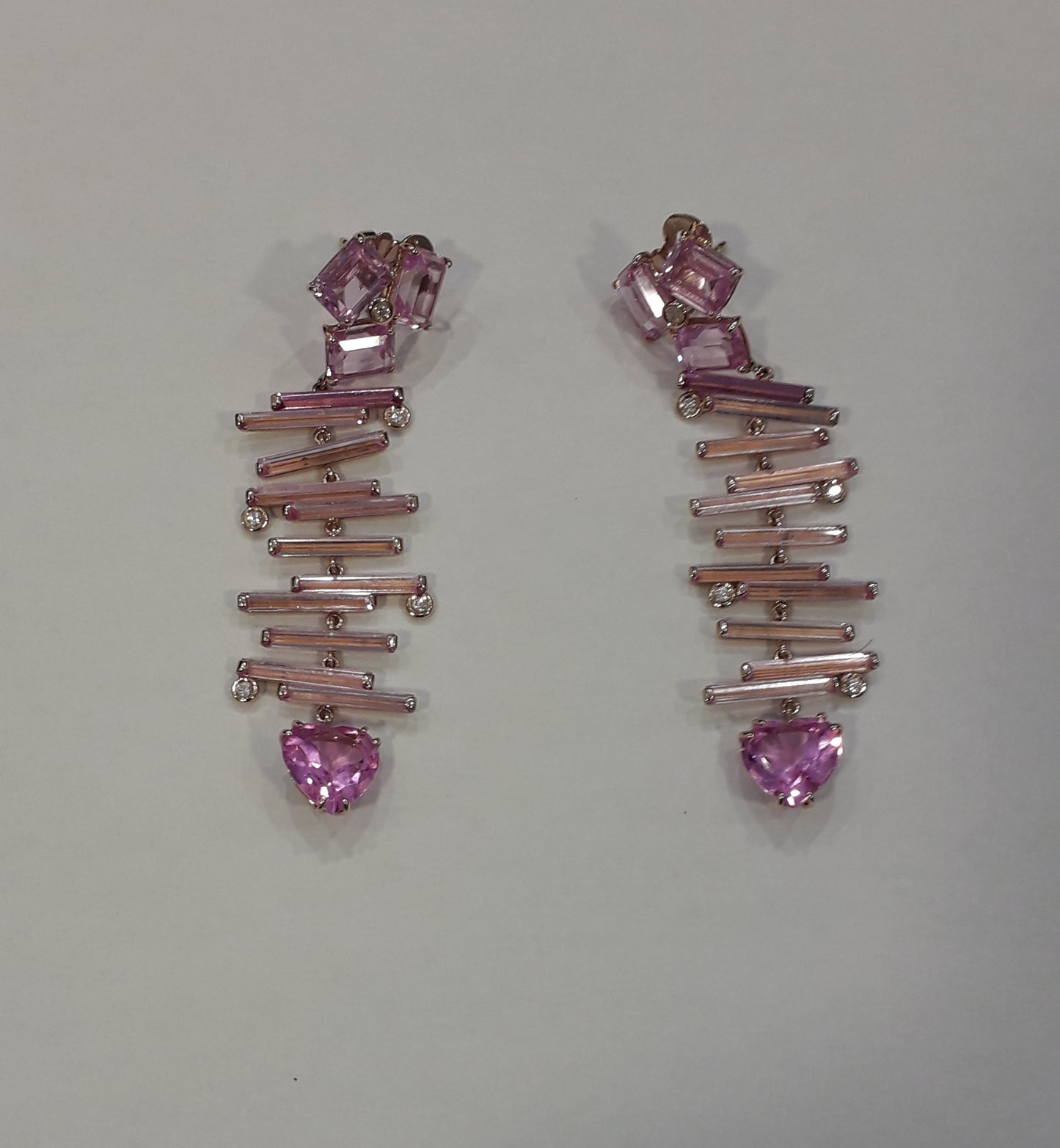 ARETE ORO ROSADO
