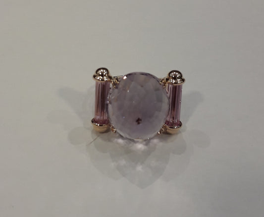 ANILLO ORO ROSADO