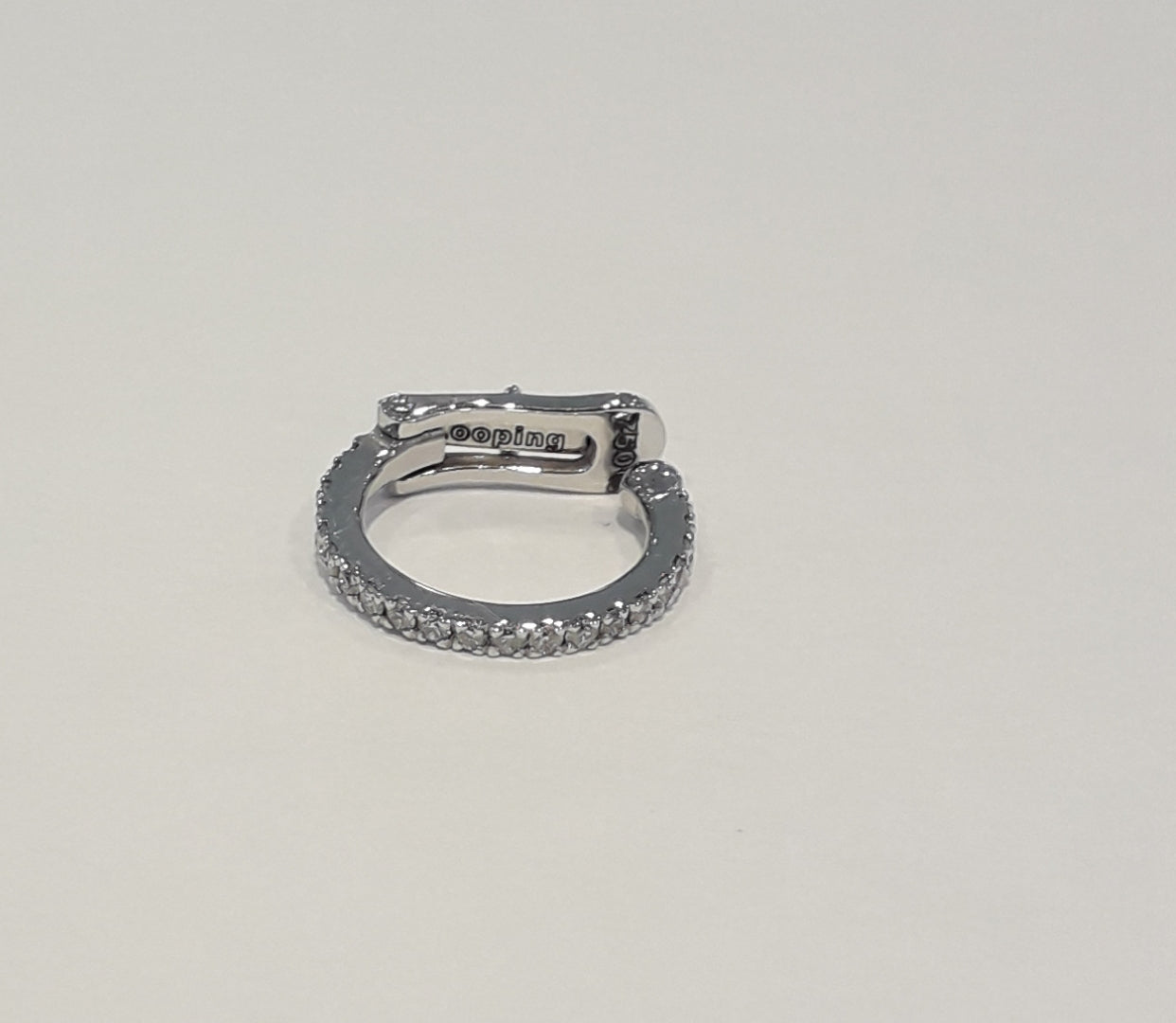 PIERCING ORO BLANCO